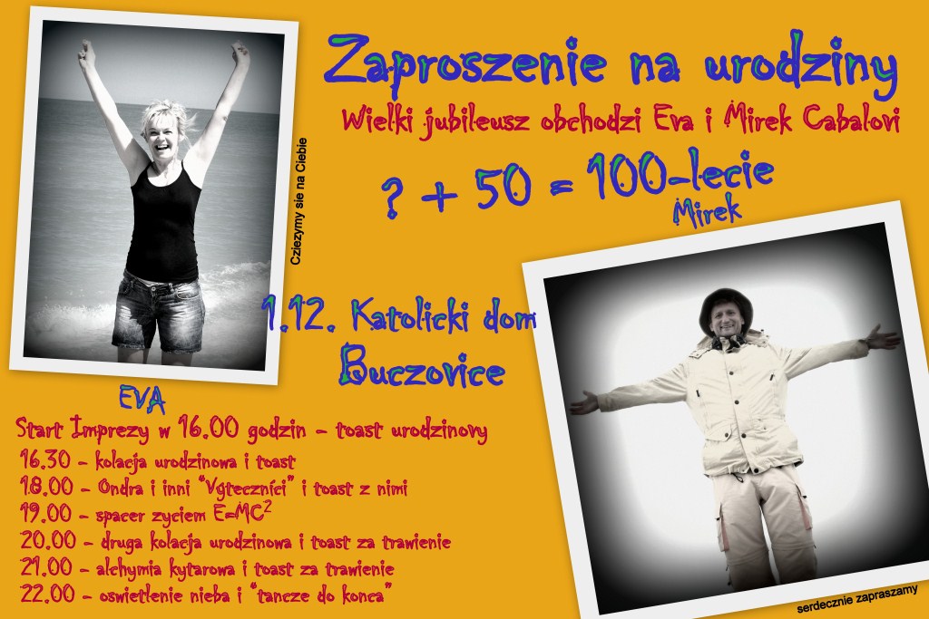 Zaproszenie na urodziny
